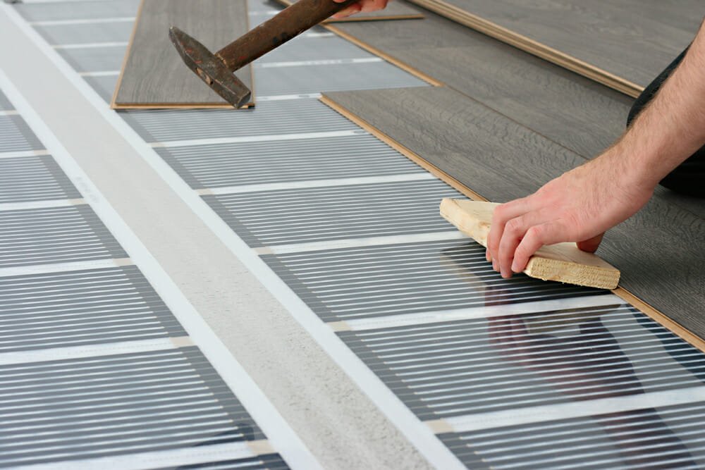 Installing floor heating