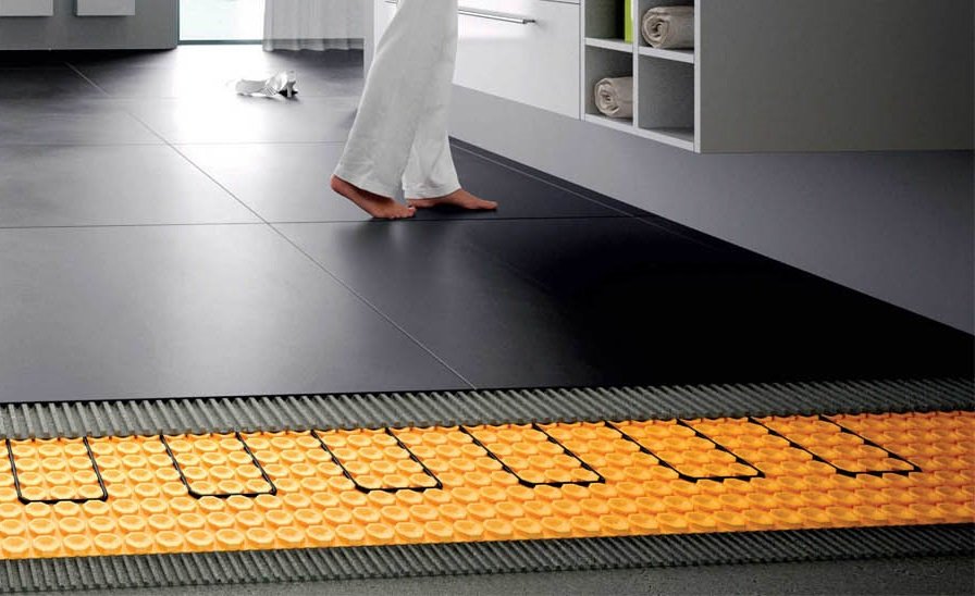 Installing floor heating